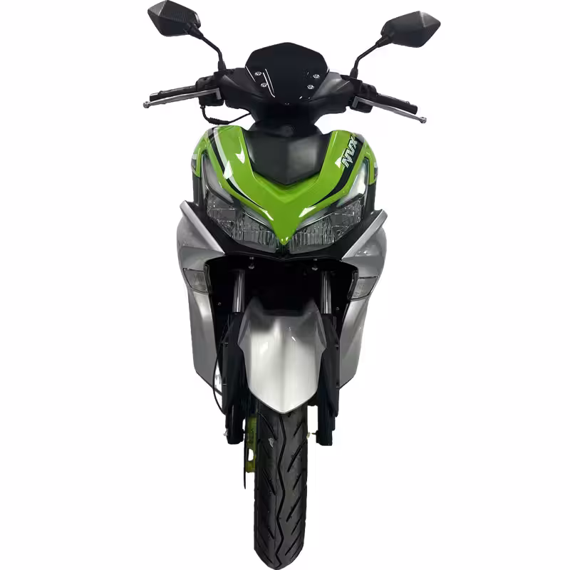 150cc Gasoline City Scooter High Torque Air-Cooled CVT Transmission Dual Disc Brakes Electric Start