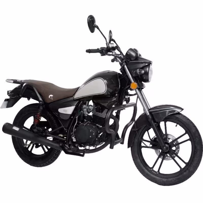 150cc Gasoline Scooter Air-Cooled Engine Front Disc and Rear Drum Brakes Electric Kick Start Hydraulic Suspension