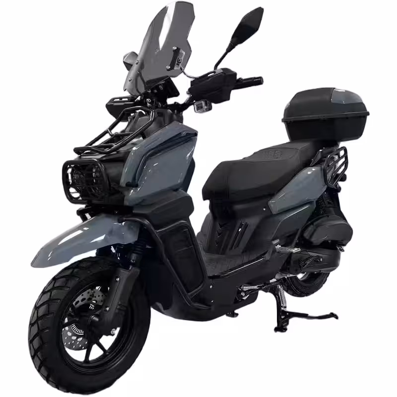 150cc Gasoline Scooter Air-Cooled CVT Automatic Front Disc Rear Drum Dual Start