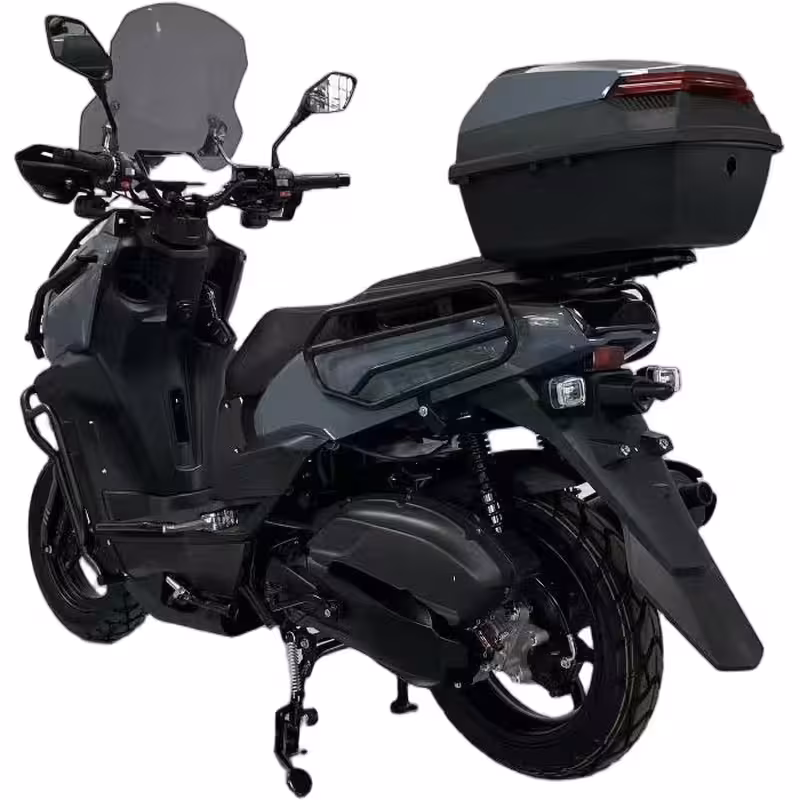 150cc Gasoline Scooter Air-Cooled CVT Automatic Front Disc Rear Drum Dual Start