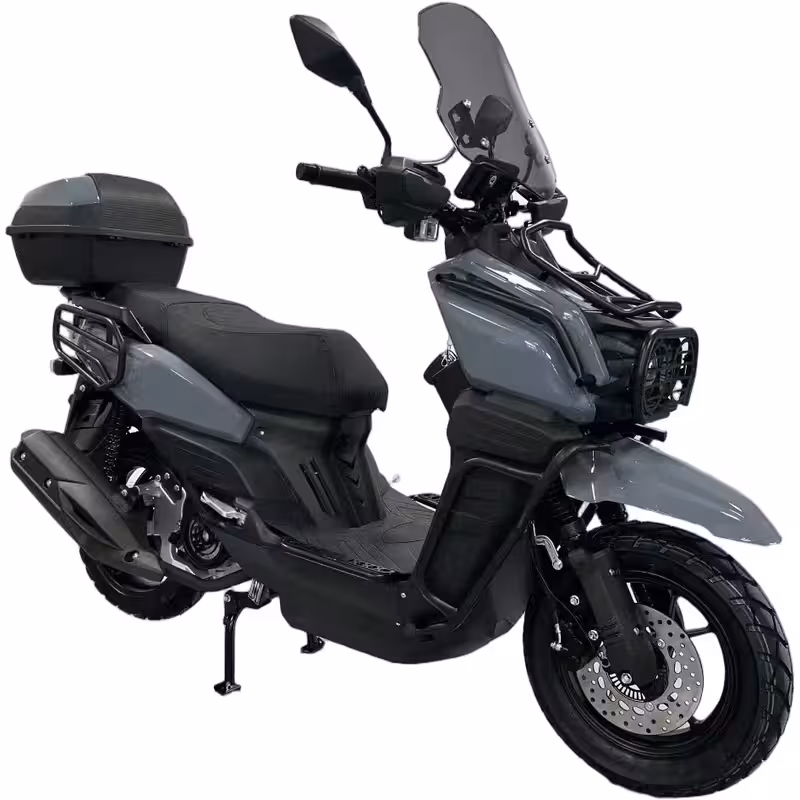 150cc Gasoline Scooter Air-Cooled CVT Automatic Front Disc Rear Drum Dual Start
