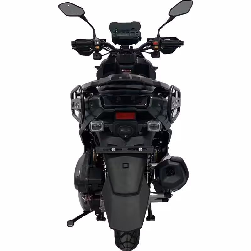 150cc Gasoline Scooter Front Disc Rear Drum Brakes 85km/h Max Speed 7L Large Fuel Tank