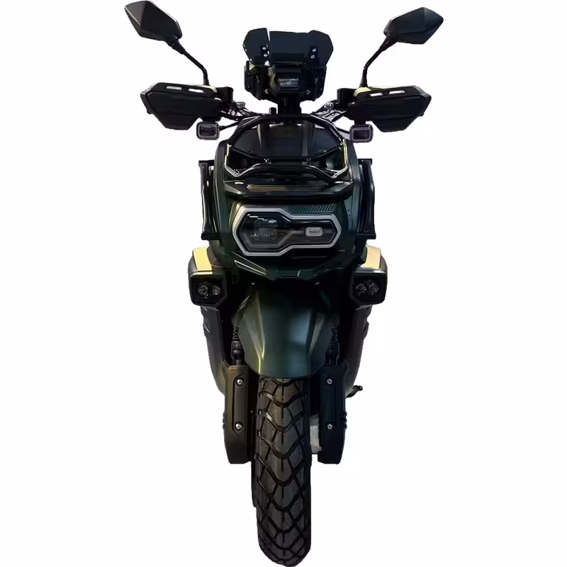 150cc Gasoline Scooter Front Disc Rear Drum Brakes 85km/h Max Speed 7L Large Fuel Tank