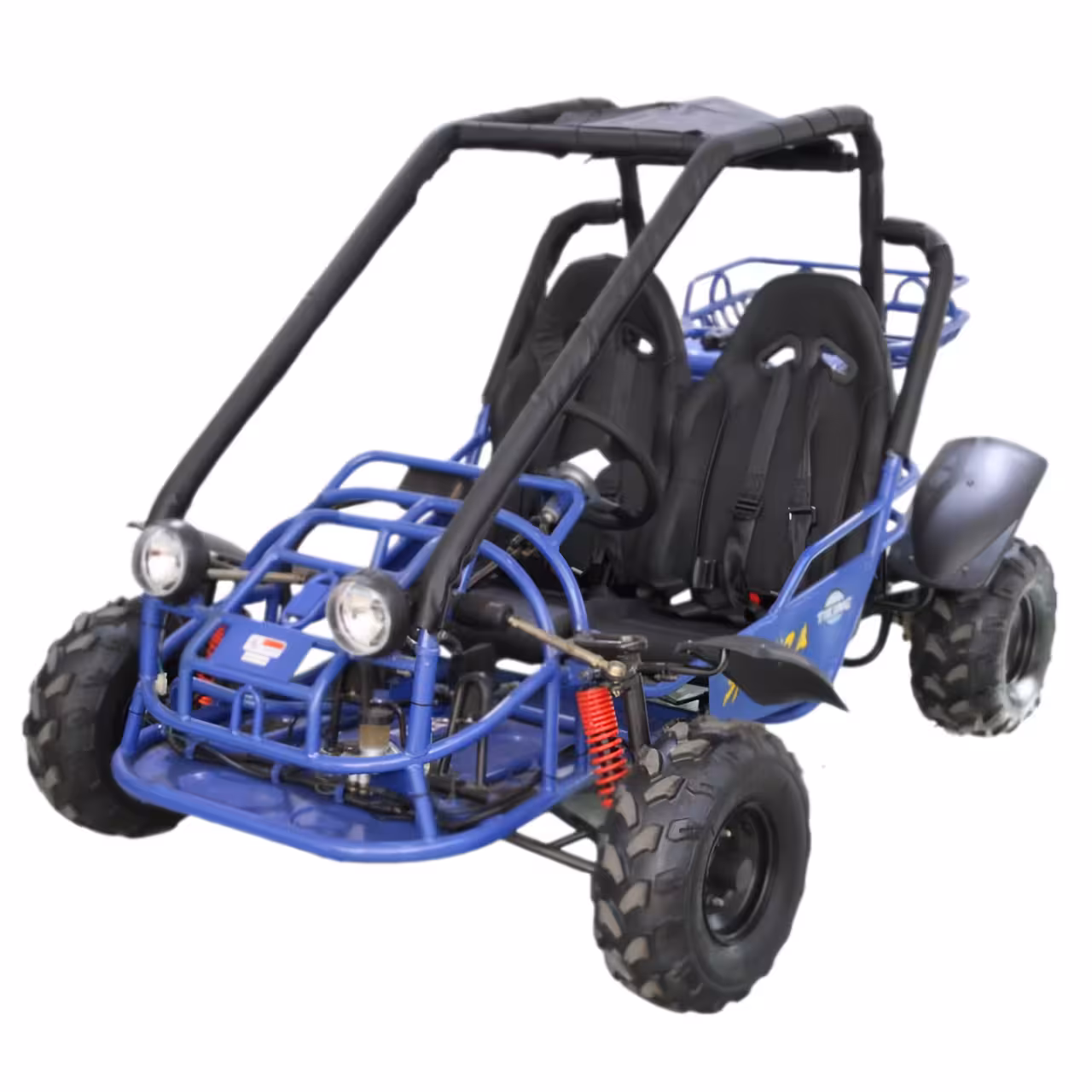 150cc Air-Cooled Engine 2 Seat 8-inch Tires 4 Wheel Go Kart Quad