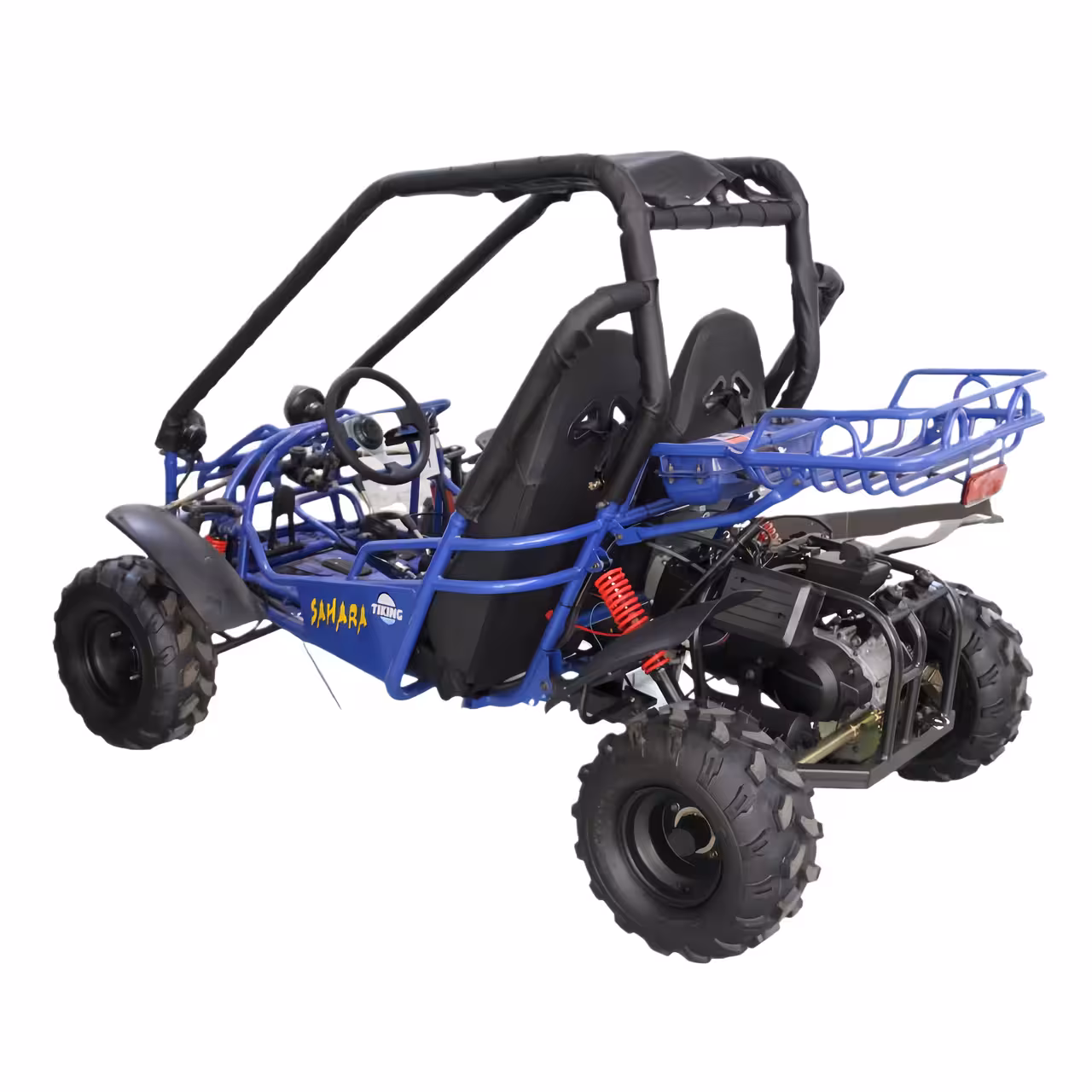 150cc Air-Cooled Engine 2 Seat 8-inch Tires 4 Wheel Go Kart Quad