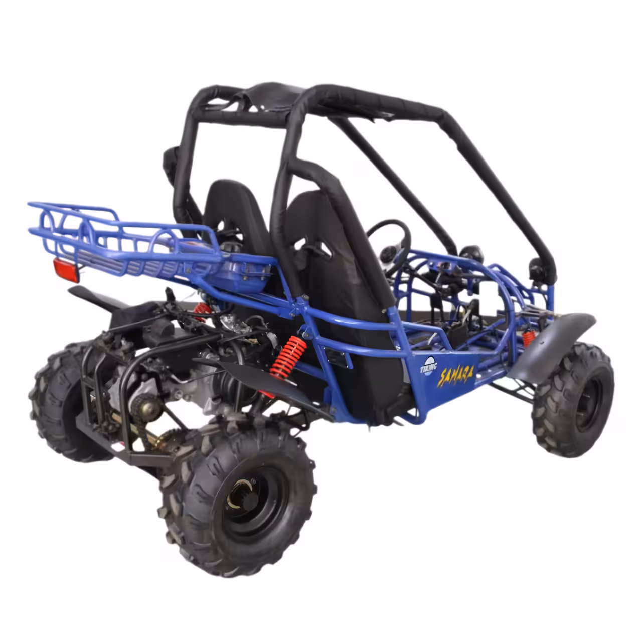 150cc Air-Cooled Engine 2 Seat 8-inch Tires 4 Wheel Go Kart Quad