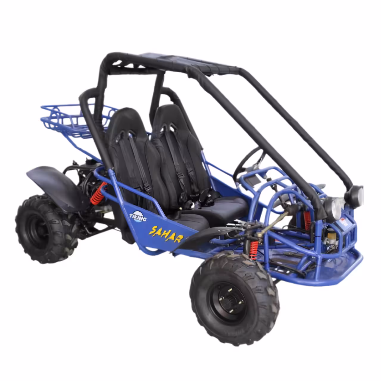 150cc Air-Cooled Engine 2 Seat 8-inch Tires 4 Wheel Go Kart Quad