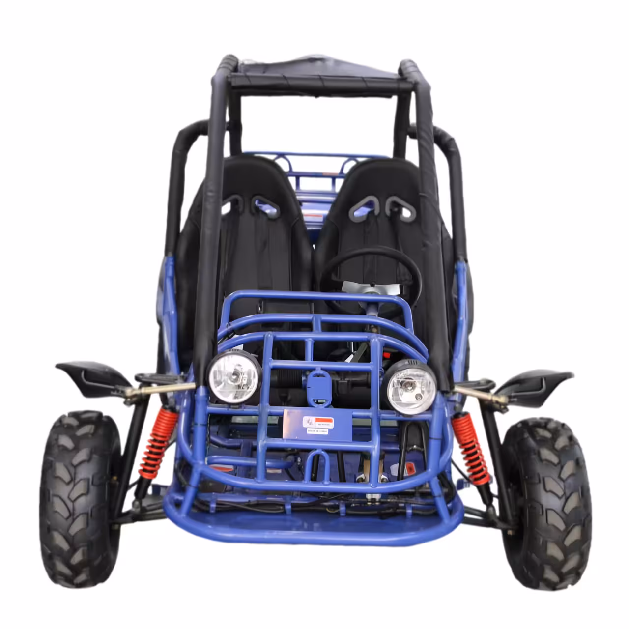 150cc Air-Cooled Engine 2 Seat 8-inch Tires 4 Wheel Go Kart Quad