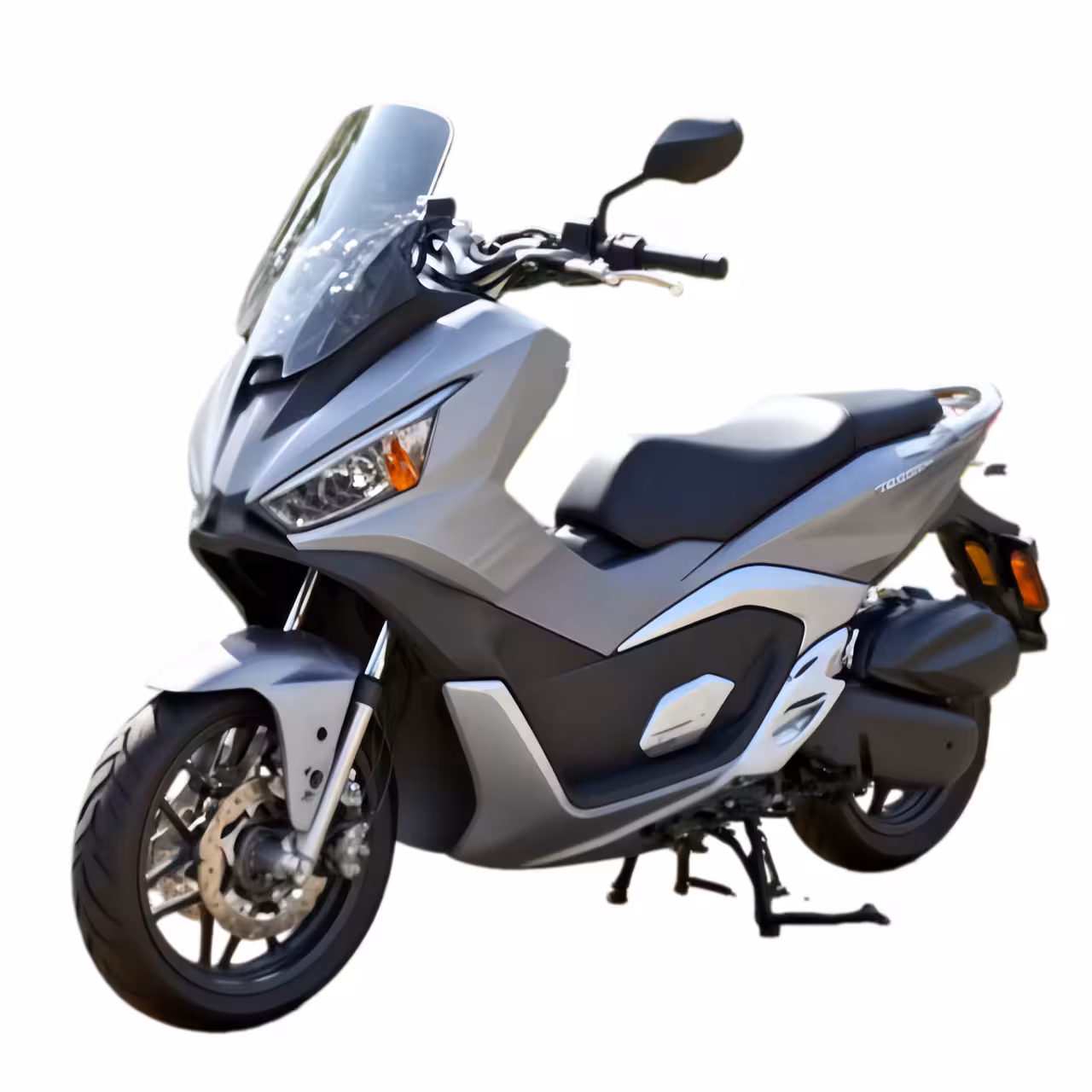 1500cc Gasoline Adventure Scooter Front and Rear Disc Brakes 95km/h Max Speed 10L Fuel Tank Dual Start Hydraulic Suspe