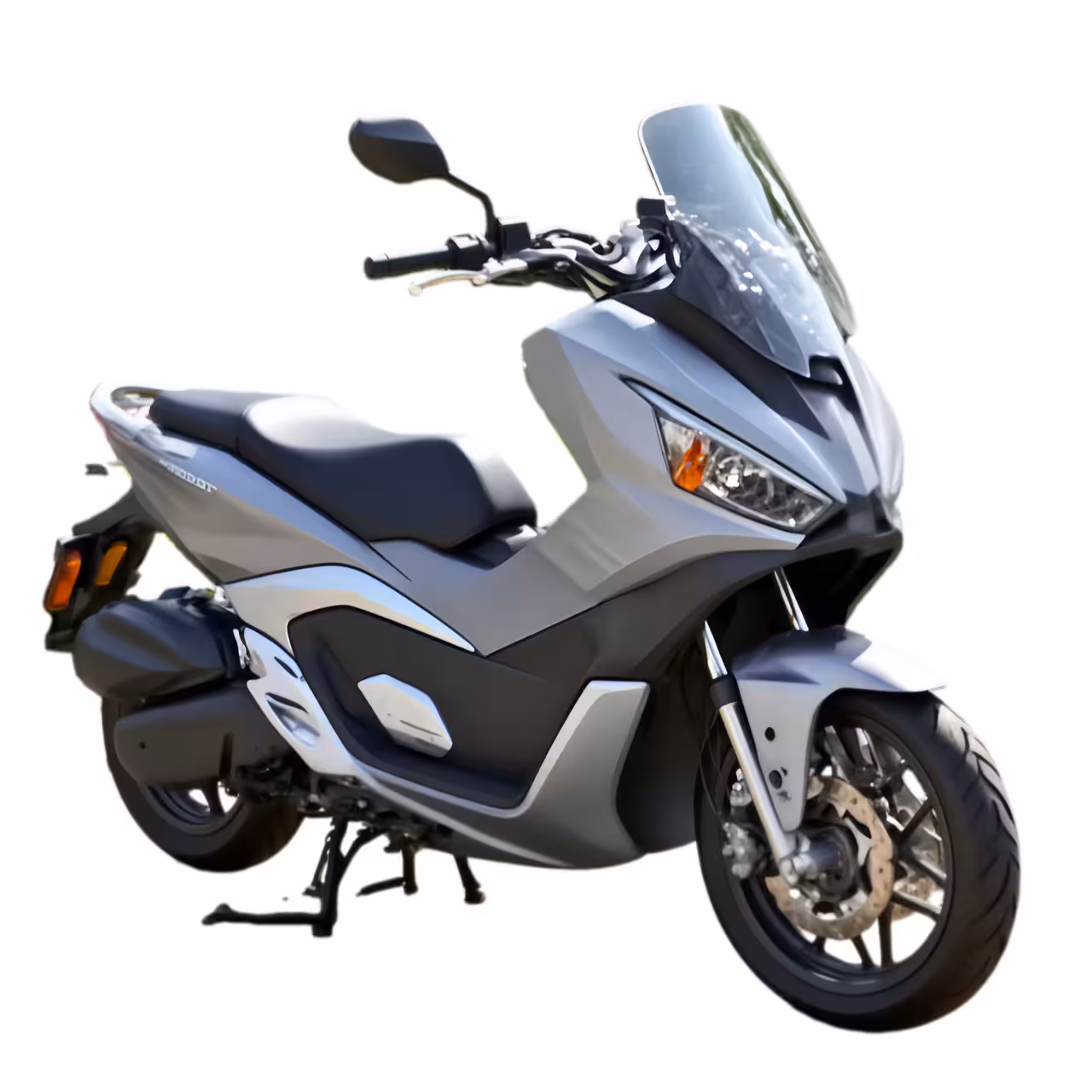 1500cc Gasoline Adventure Scooter Front and Rear Disc Brakes 95km/h Max Speed 10L Fuel Tank Dual Start Hydraulic Suspe