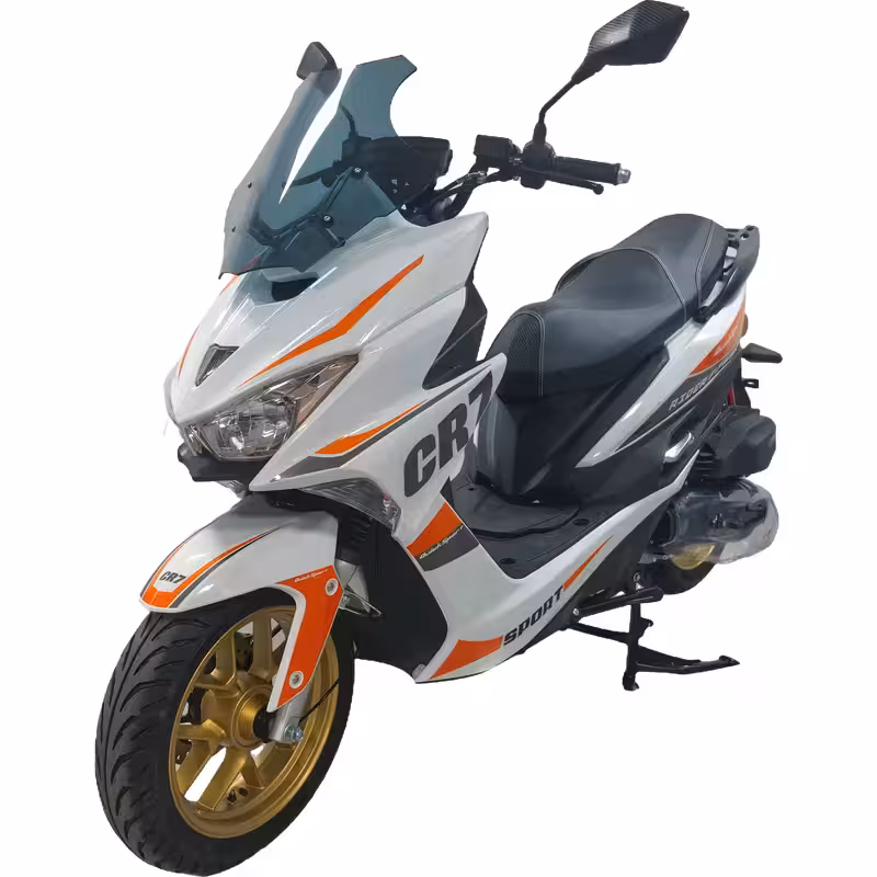 150cc Pure Combustion Dominance Air-Cooled Motorcycle 7.8Kw Power Front Rear Disc Brake