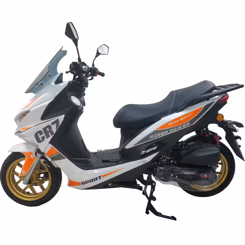 150cc Pure Combustion Dominance Air-Cooled Motorcycle 7.8Kw Power Front Rear Disc Brake