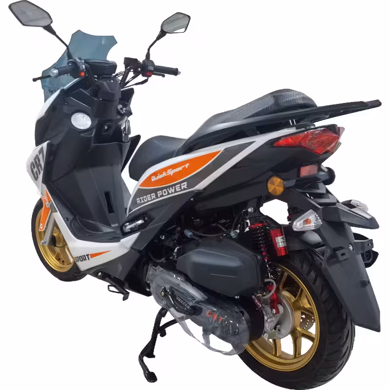150cc Pure Combustion Dominance Air-Cooled Motorcycle 7.8Kw Power Front Rear Disc Brake