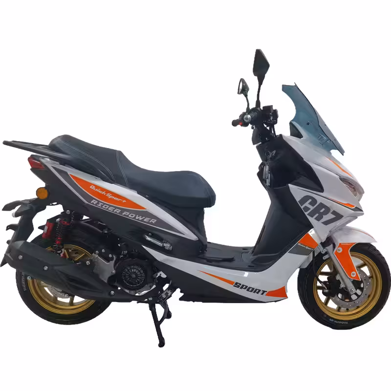 150cc Pure Combustion Dominance Air-Cooled Motorcycle 7.8Kw Power Front Rear Disc Brake