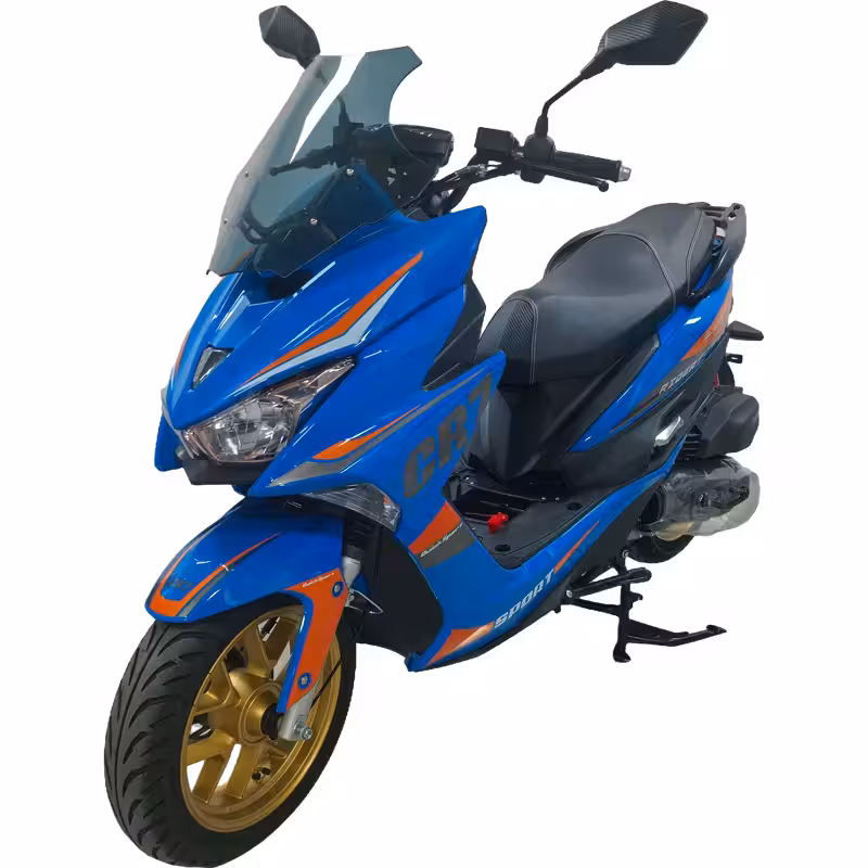 150cc Pure Combustion Dominance Air-Cooled Motorcycle 7.8Kw Power Front Rear Disc Brake