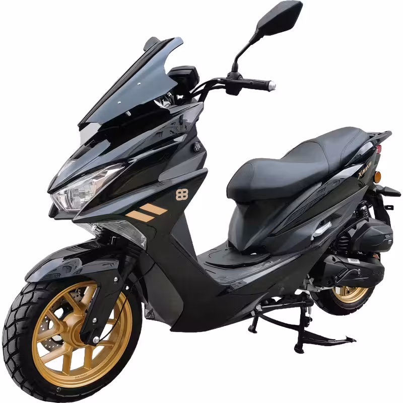150cc Pure Combustion Dominance Air-Cooled Motorcycle 7.8Kw Power Front Rear Disc Brake
