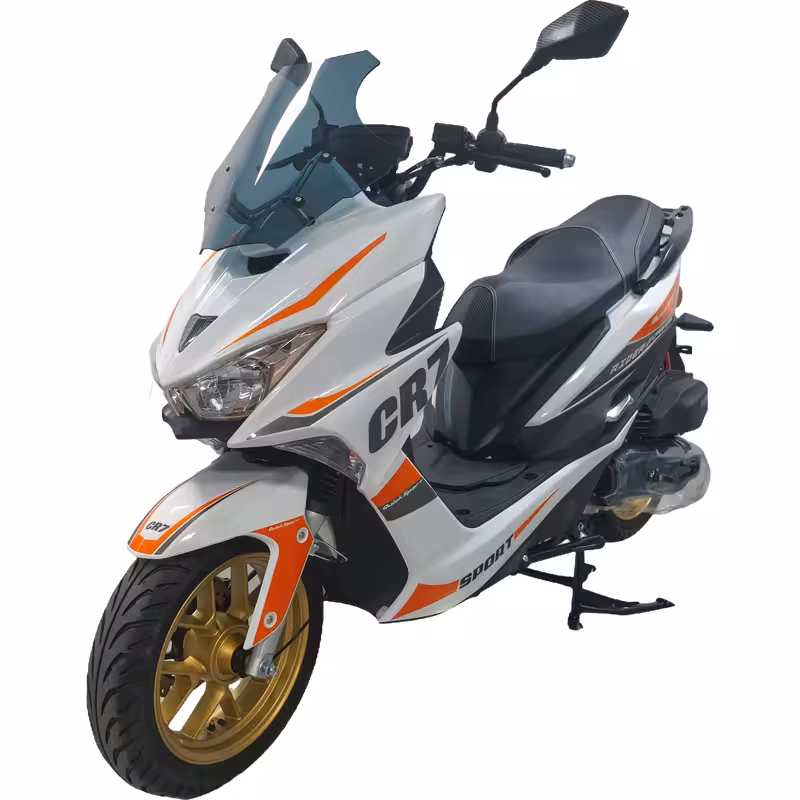 150cc Pure Combustion Dominance Air-Cooled Motorcycle 7.8Kw Power Front Rear Disc Brake