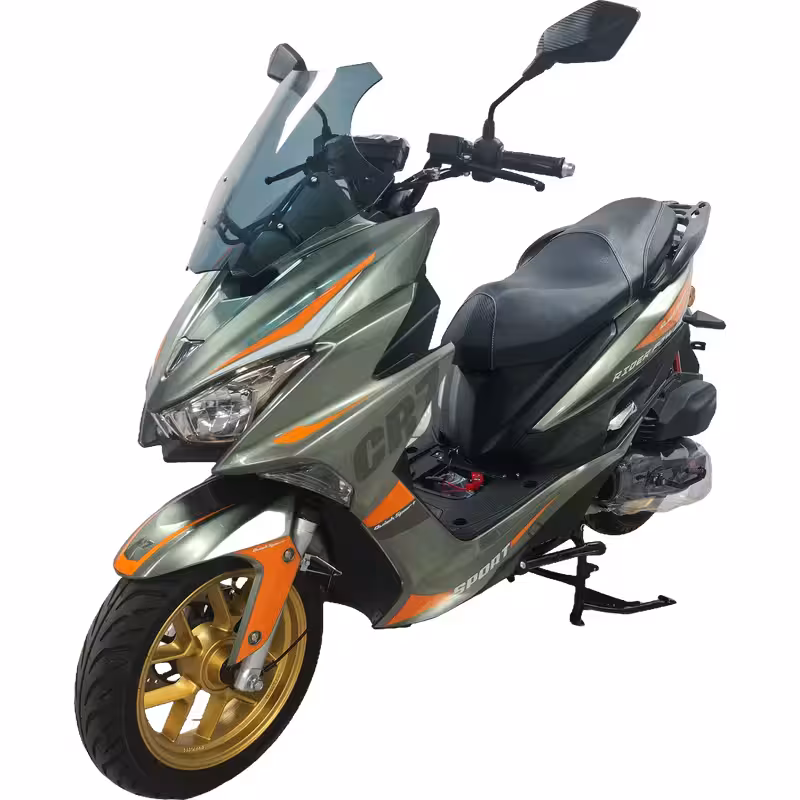 150cc Pure Combustion Dominance Air-Cooled Motorcycle 7.8Kw Power Front Rear Disc Brake