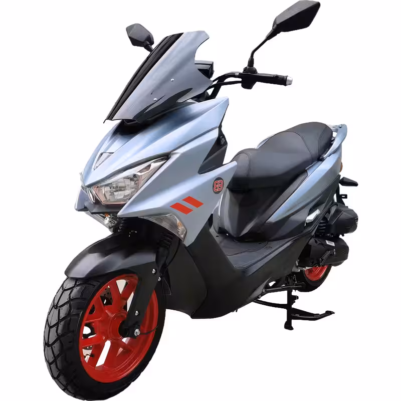 150cc Pure Combustion Dominance Air-Cooled Motorcycle 7.8Kw Power Front Rear Disc Brake