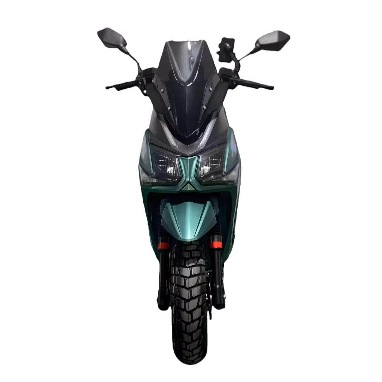 150cc Gasoline Scooter Front and Rear Disc Brakes Dual Start Hydraulic Suspension 12 inch Wheels