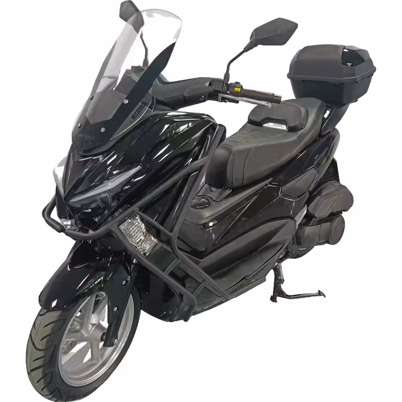 150cc Gasoline Scooter Dual Disc Brakes 85km/h Max Speed 10L Fuel Tank