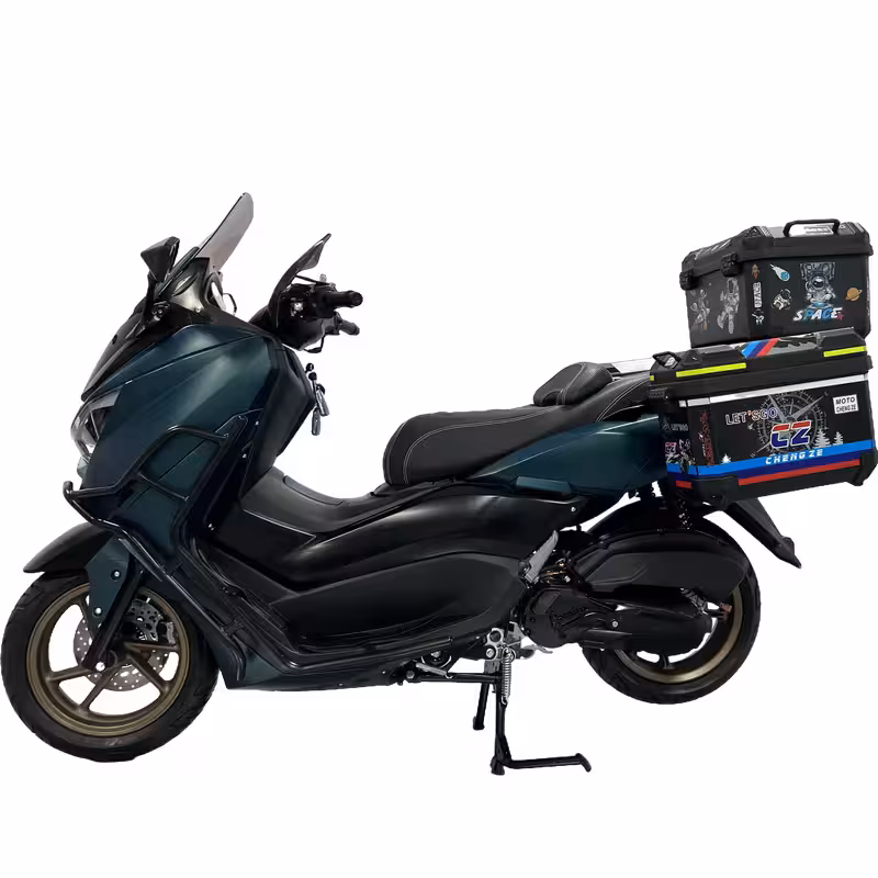 150cc Gasoline Scooter Dual Disc Brakes 85km/h Max Speed 10L Fuel Tank