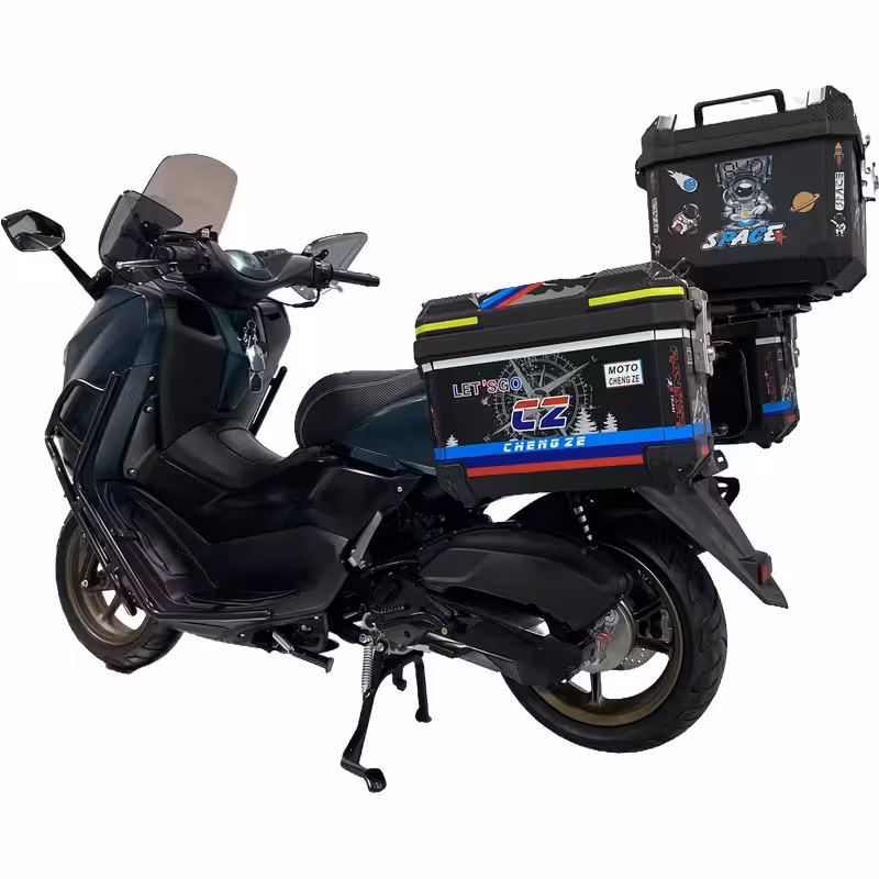 150cc Gasoline Scooter Dual Disc Brakes 85km/h Max Speed 10L Fuel Tank