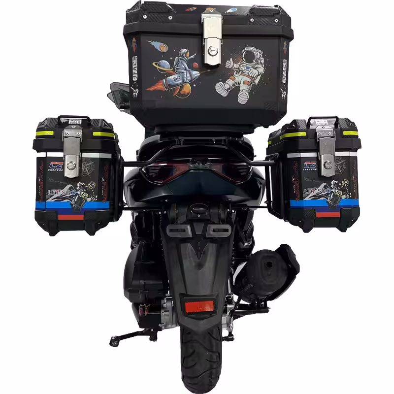 150cc Gasoline Scooter Dual Disc Brakes 85km/h Max Speed 10L Fuel Tank