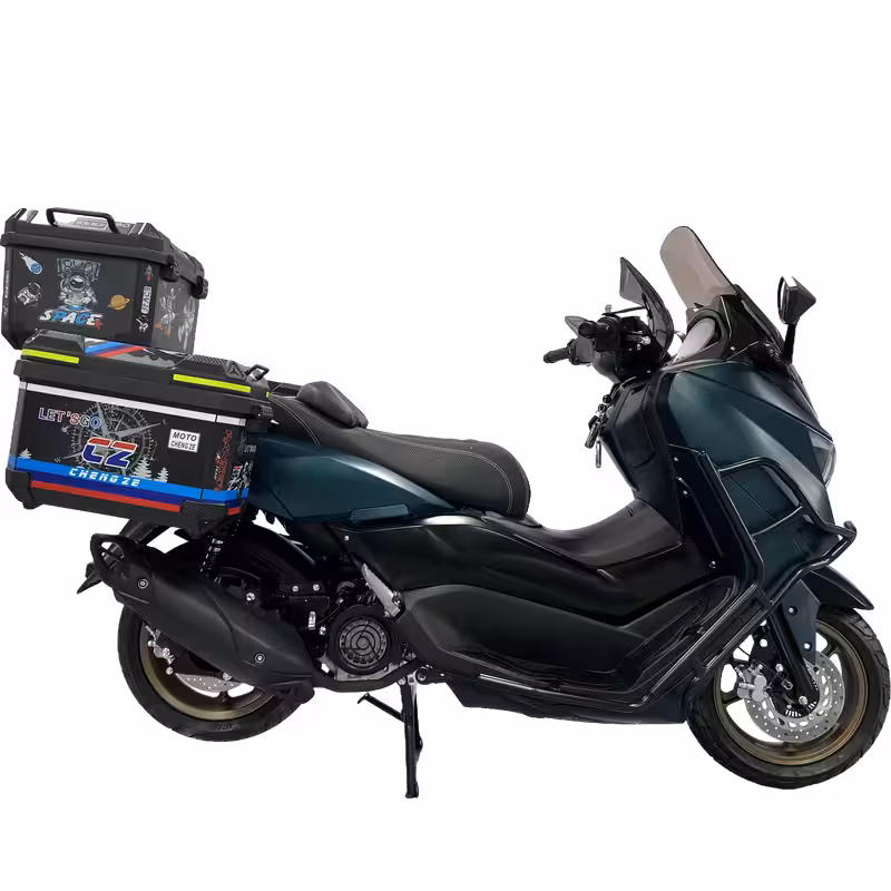 150cc Gasoline Scooter Dual Disc Brakes 85km/h Max Speed 10L Fuel Tank
