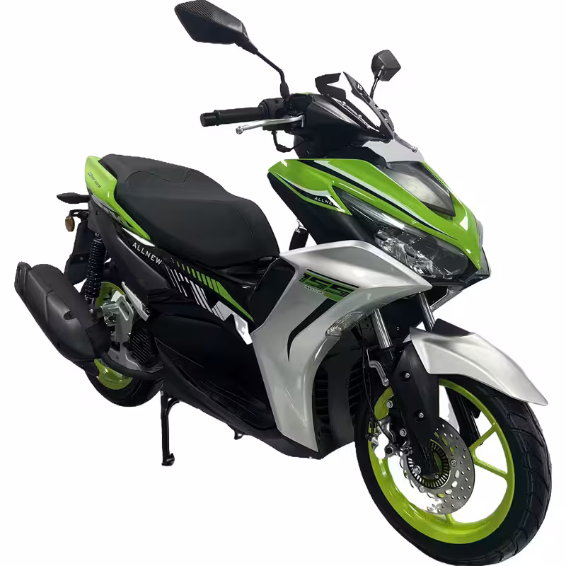 150cc Gasoline Scooter Dual Disc Brakes 85km/h Max Speed 7L Fuel Tank