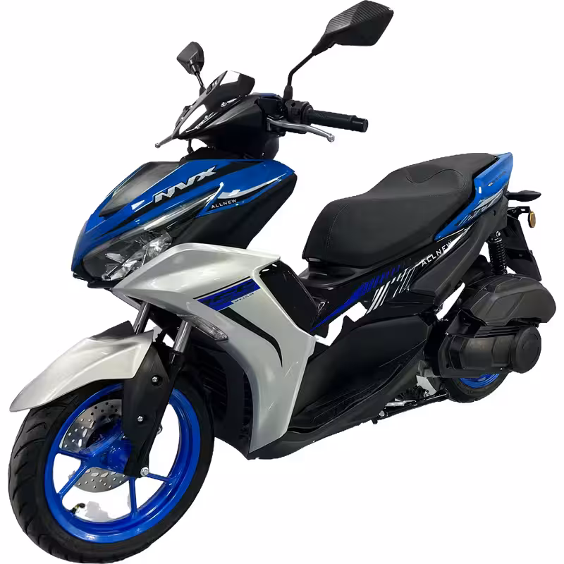 150cc Gasoline Scooter Dual Disc Brakes 85km/h Max Speed 7L Fuel Tank