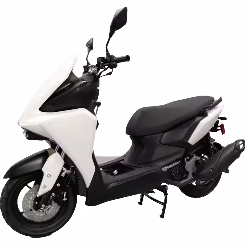 150cc Gasoline Scooter Front and Rear Disc Brakes Dual Start Hydraulic Suspension Compact Style