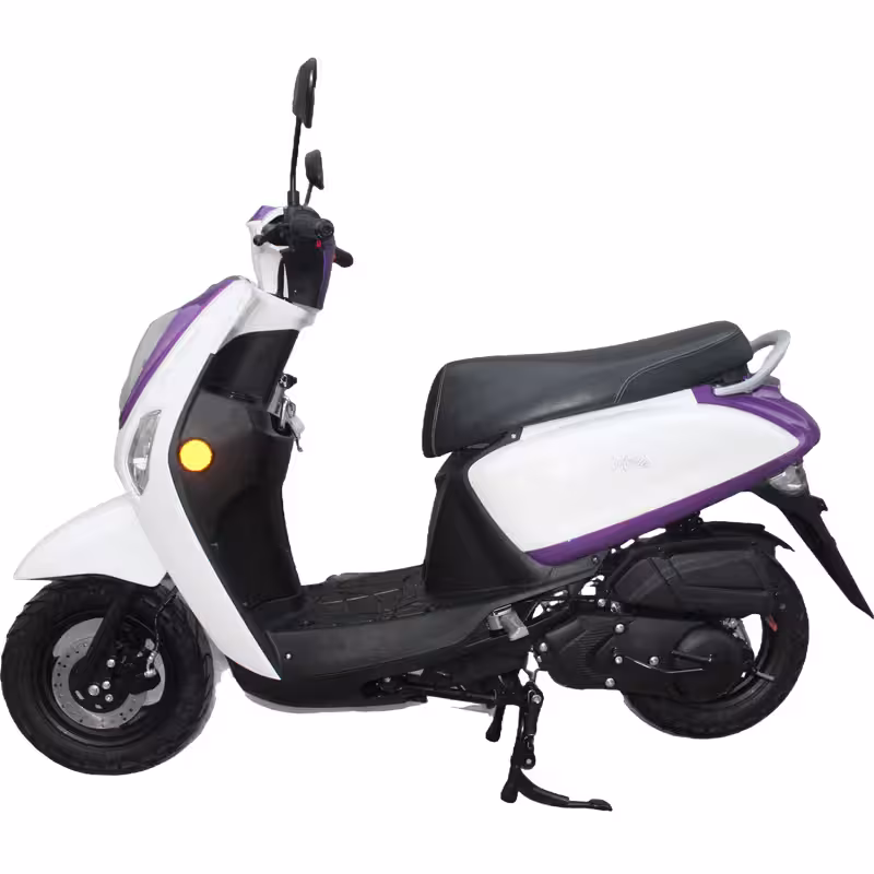 150cc Gasoline Sport Scooter Front Disc Rear Drum Brakes 105km/h Max Speed 5L Fuel Tank