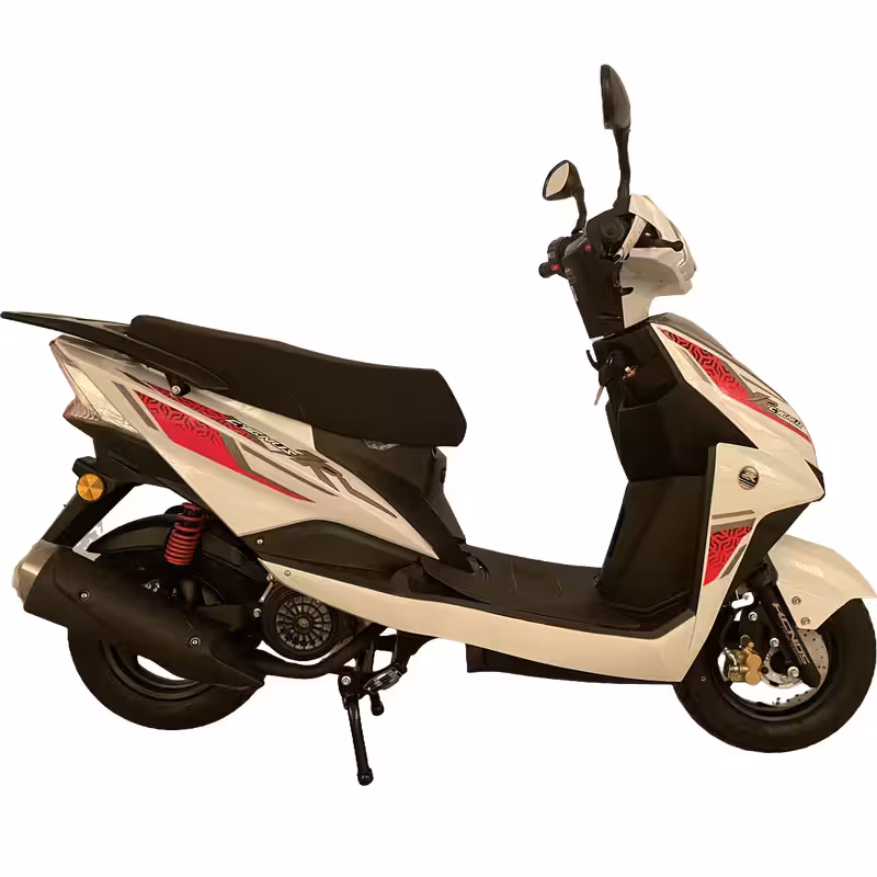 150cc Gasoline Sport Scooter Front Disc Rear Drum Brakes 105km/h Max Speed 5L Fuel Tank