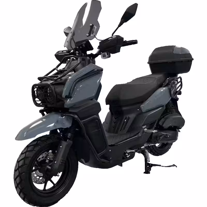 150cc Gasoline Scooter Front Disc Rear Drum Brakes 85km/h Max Speed 6L Fuel Tank