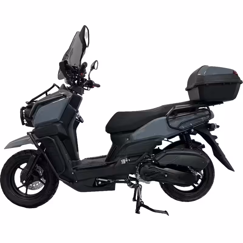 150cc Gasoline Scooter Front Disc Rear Drum Brakes 85km/h Max Speed 6L Fuel Tank