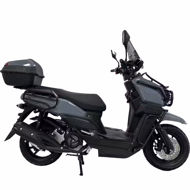 150cc Gasoline Scooter Front Disc Rear Drum Brakes 85km/h Max Speed 6L Fuel Tank