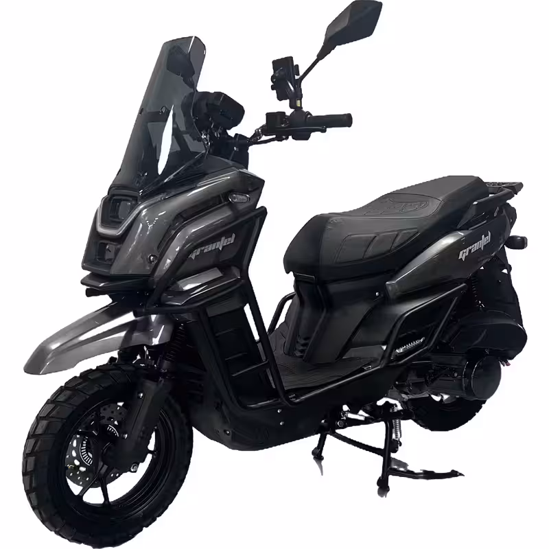 150cc Gasoline Scooter Front Disc Rear Drum Brakes 85km/h Top Speed 7L Fuel Tank