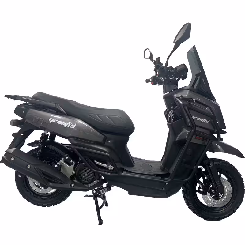 150cc Gasoline Scooter Front Disc Rear Drum Brakes 85km/h Top Speed 7L Fuel Tank