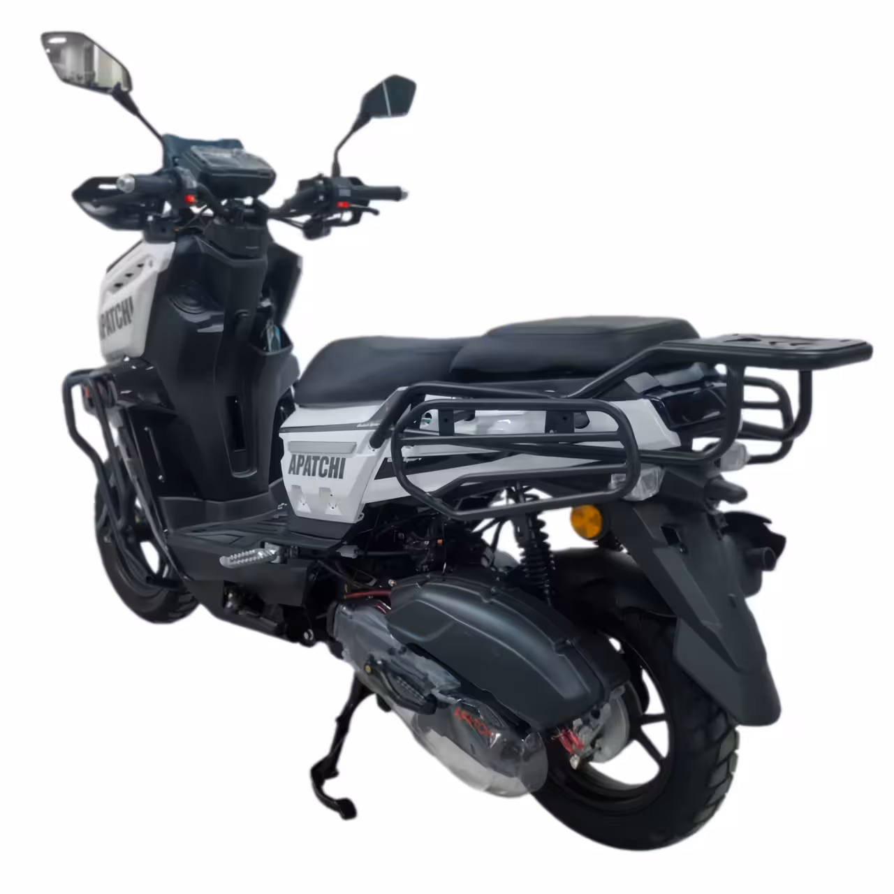 150cc Gasoline Scooter Front Disc Rear Drum Brakes 85km/h Max Speed 7L Large Fuel Tank