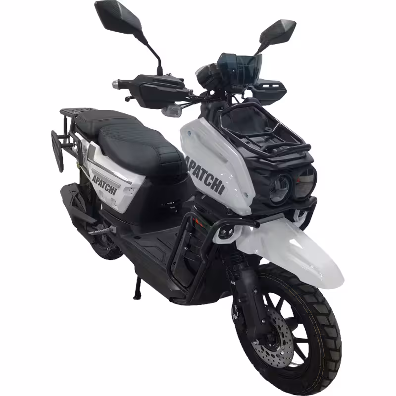 150cc Gasoline Scooter Front Disc Rear Drum Brakes 85km/h Max Speed 7L Large Fuel Tank