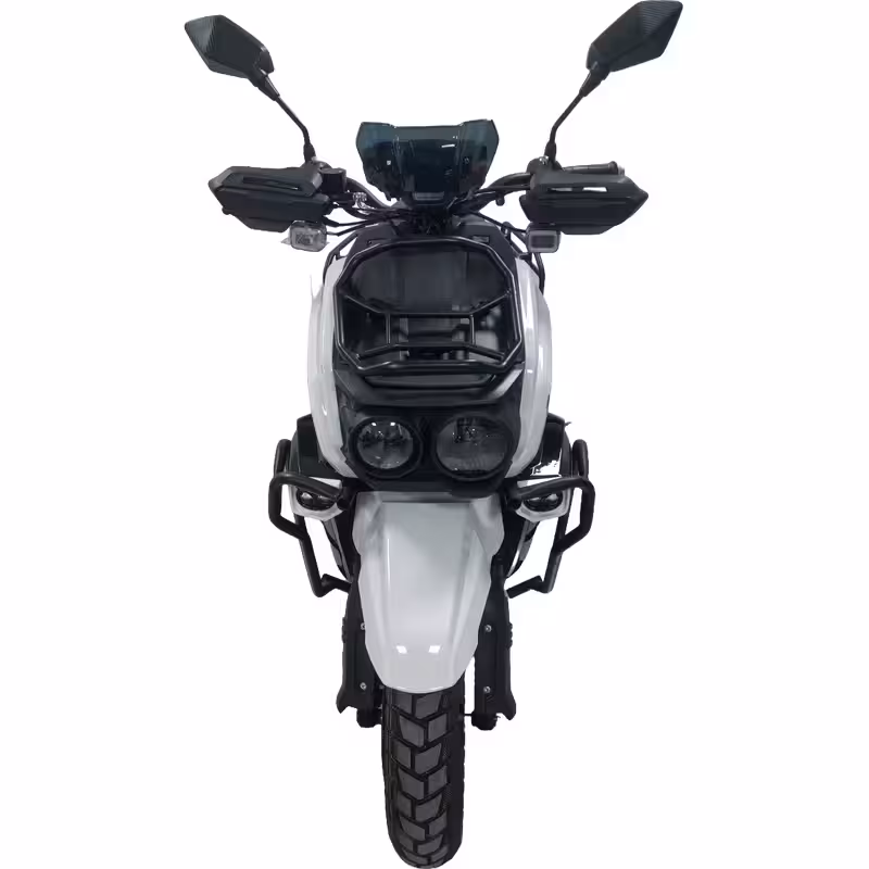 150cc Gasoline Scooter Front Disc Rear Drum Brakes 85km/h Max Speed 7L Large Fuel Tank