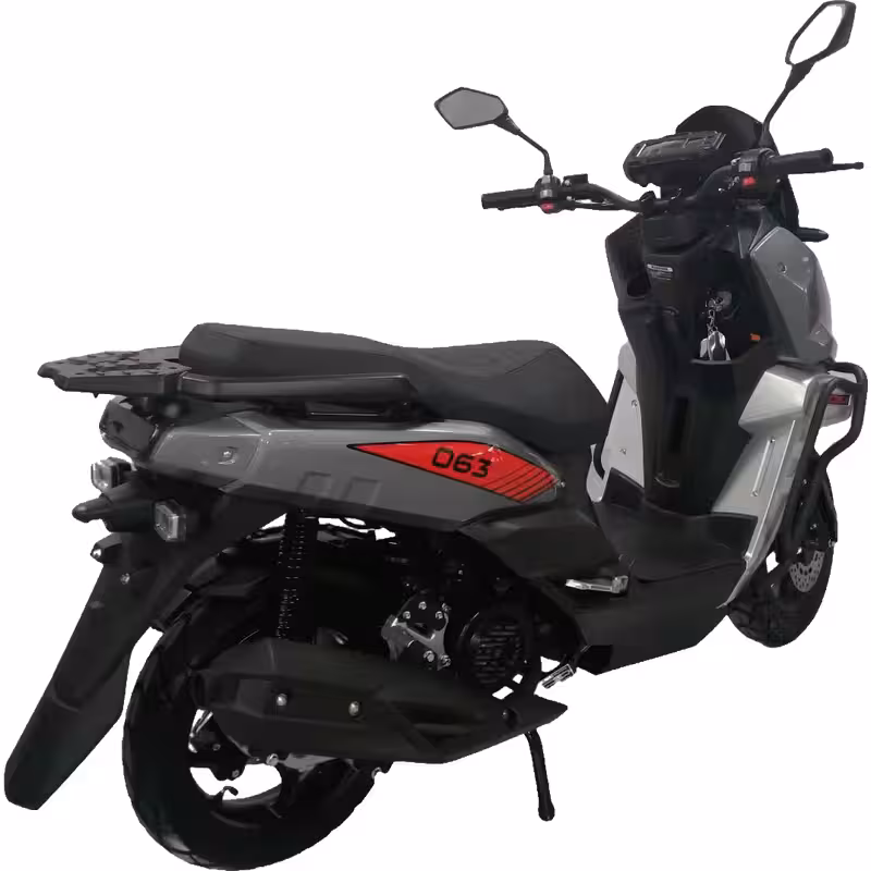 150cc Motorcycle with Disc Brakes, 85km/h Top Speed and Digital Meter