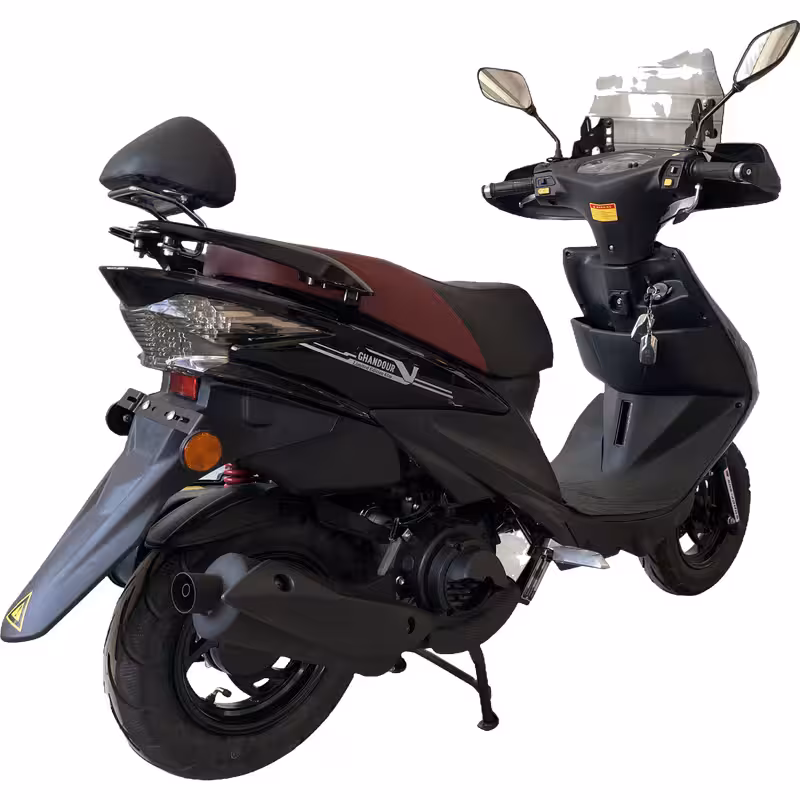 150cc Gasoline Scooter Front Disc Rear Drum Brakes 85km/h Top Speed 5L Fuel Tank