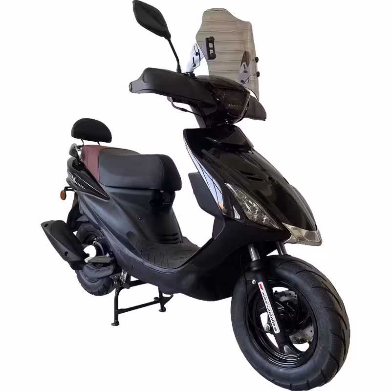 150cc Gasoline Scooter Front Disc Rear Drum Brakes 85km/h Top Speed 5L Fuel Tank
