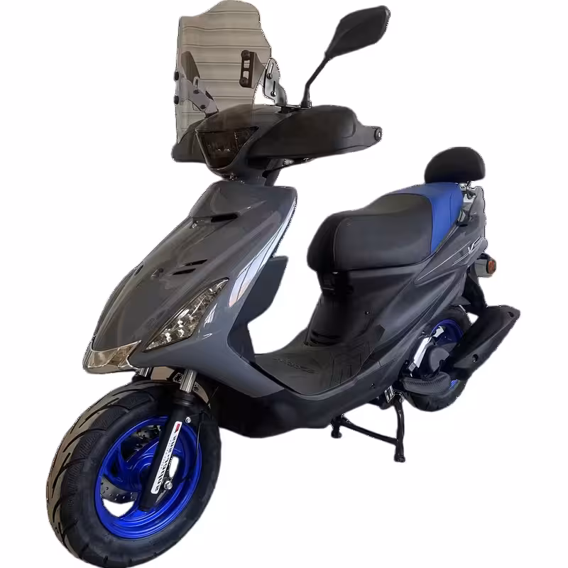 150cc Gasoline Scooter Front Disc Rear Drum Brakes 85km/h Top Speed 5L Fuel Tank