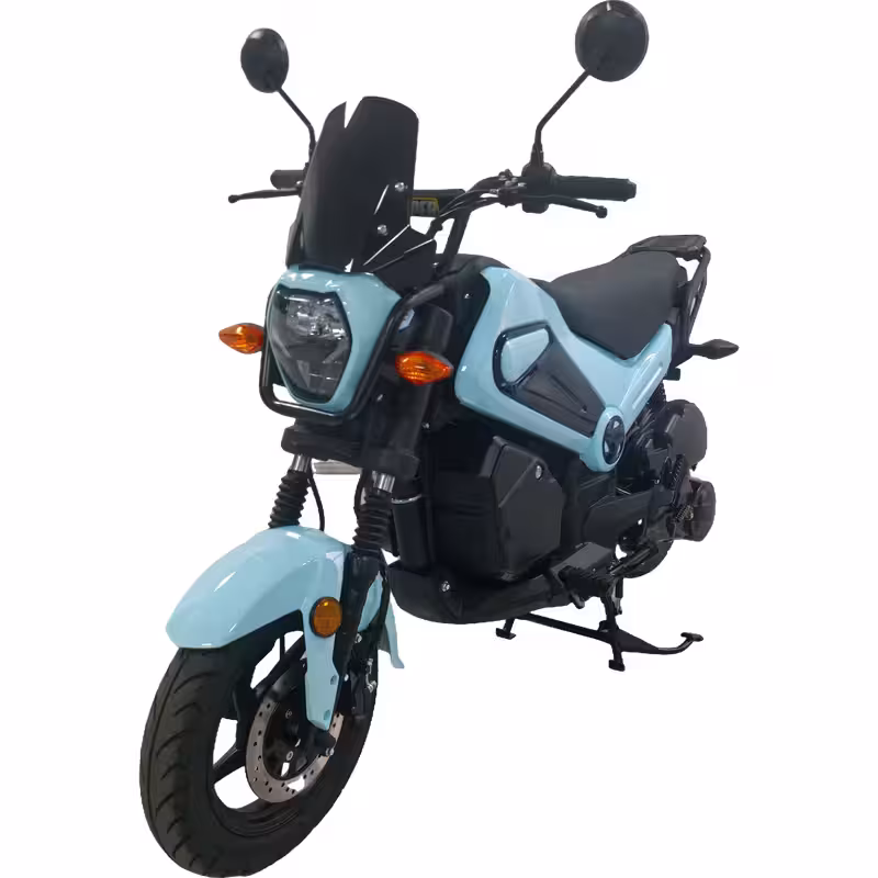 150cc Gasoline Scooter Front Disc Rear Drum Brakes 95km/h Top Speed 6L Fuel Tank