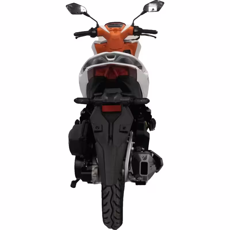 150cc Gasoline Scooter Dual Disc Brakes 95km/h Max Speed 7L Fuel Tank Dual Start Hydraulic Suspension
