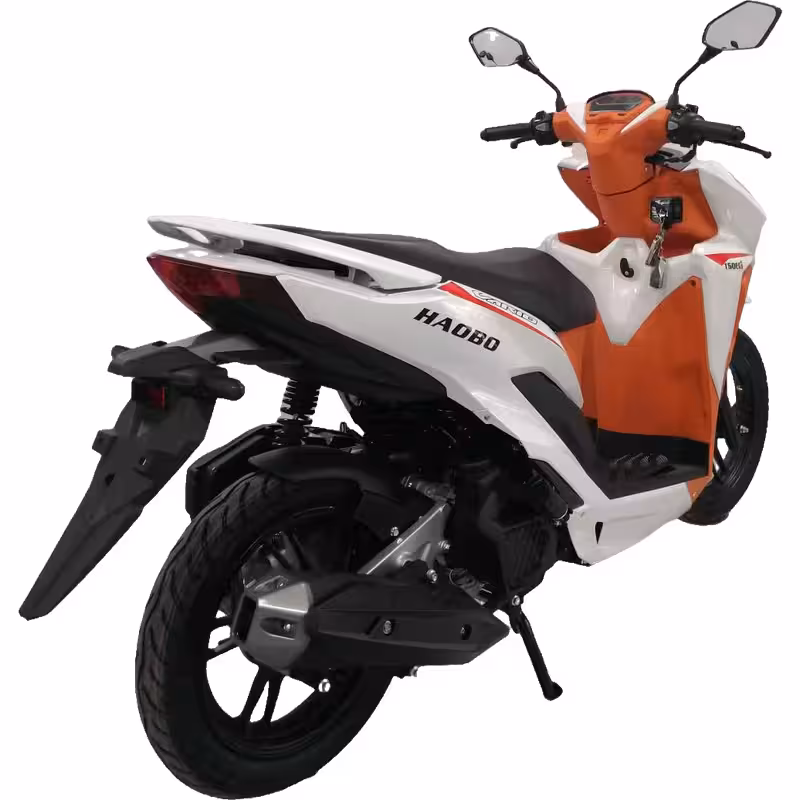 150cc Gasoline Scooter Dual Disc Brakes 95km/h Max Speed 7L Fuel Tank Dual Start Hydraulic Suspension