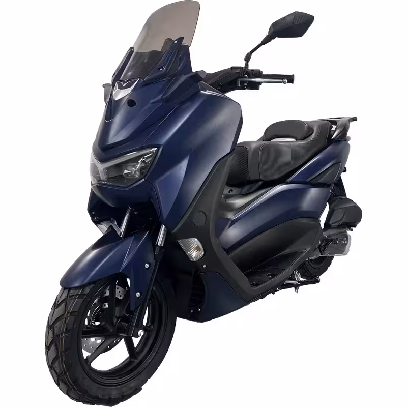 1500cc Gasoline Scooter Front and Rear Disc Brakes 95km/h Max Speed 10L Fuel Tank Dual Start Hydraulic Suspension
